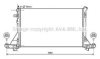 AVA QUALITY COOLING RT2561 Radiator, engine cooling